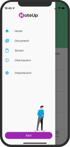 App NoteUp su Mobile